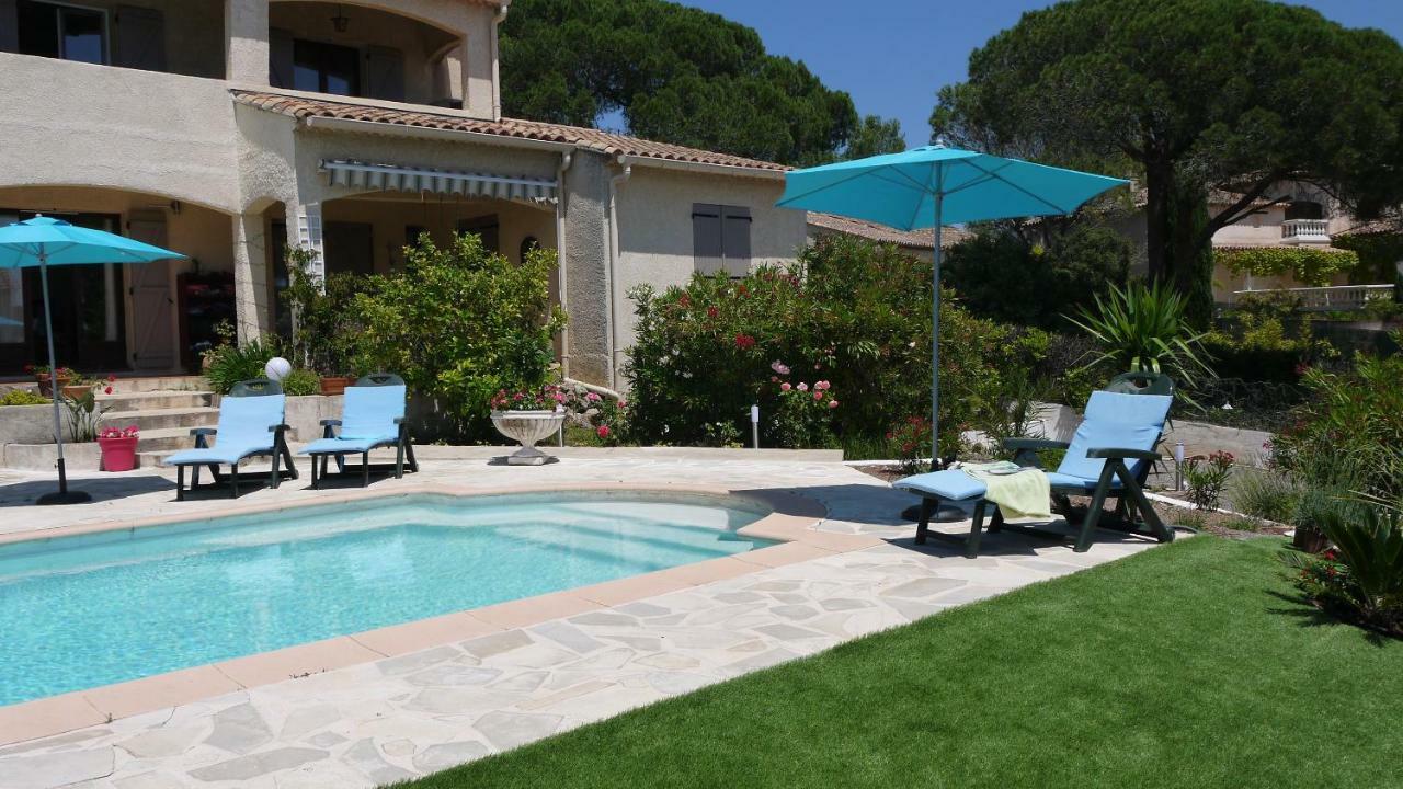 Grand Appartement Dans Maison Avec Piscine Privee Fréjus Exteriér fotografie